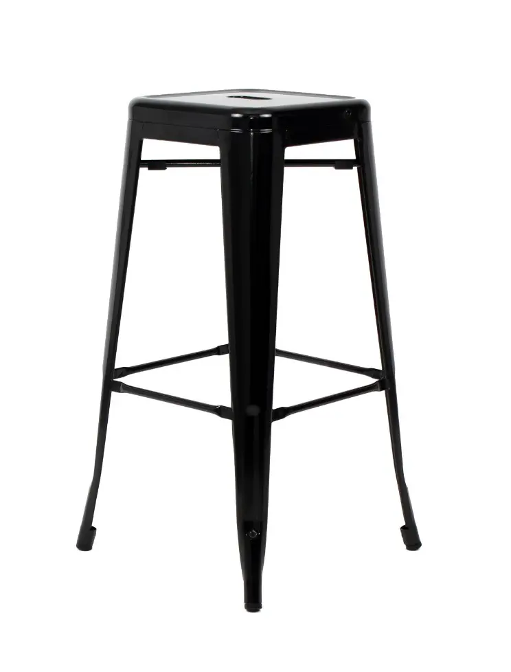 BANCO BOLTON RESPALDO BAJO CON ASIENTO DE MADERA