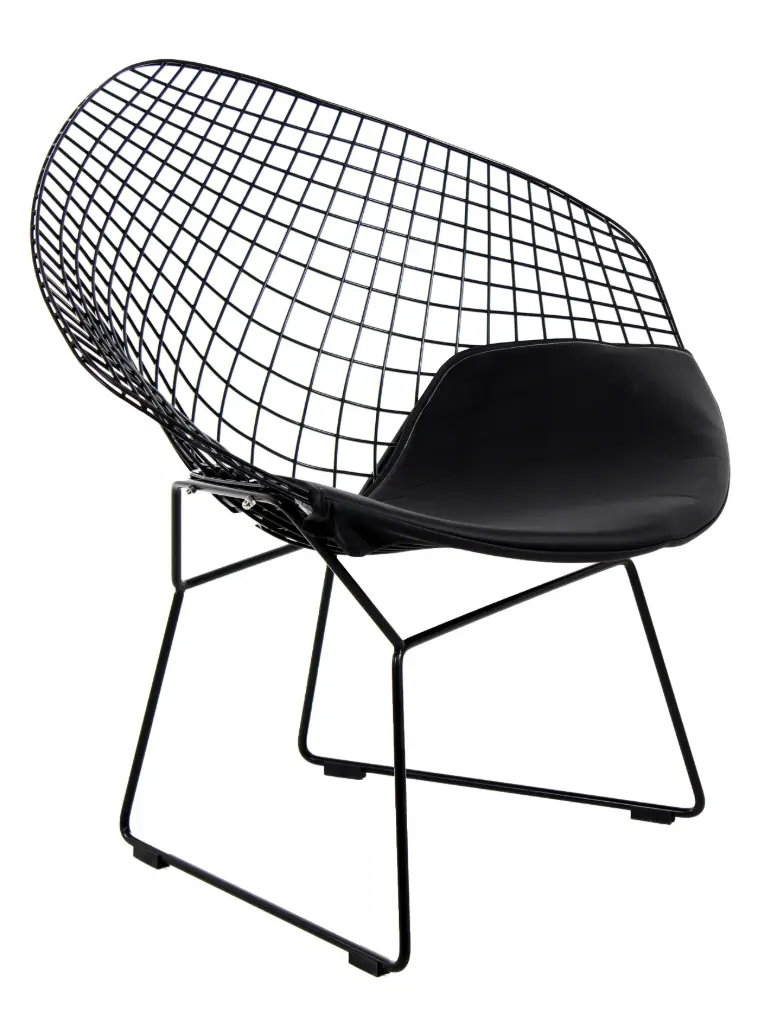 BYR-SI-20 - SILLA BERTOIA NEGRA