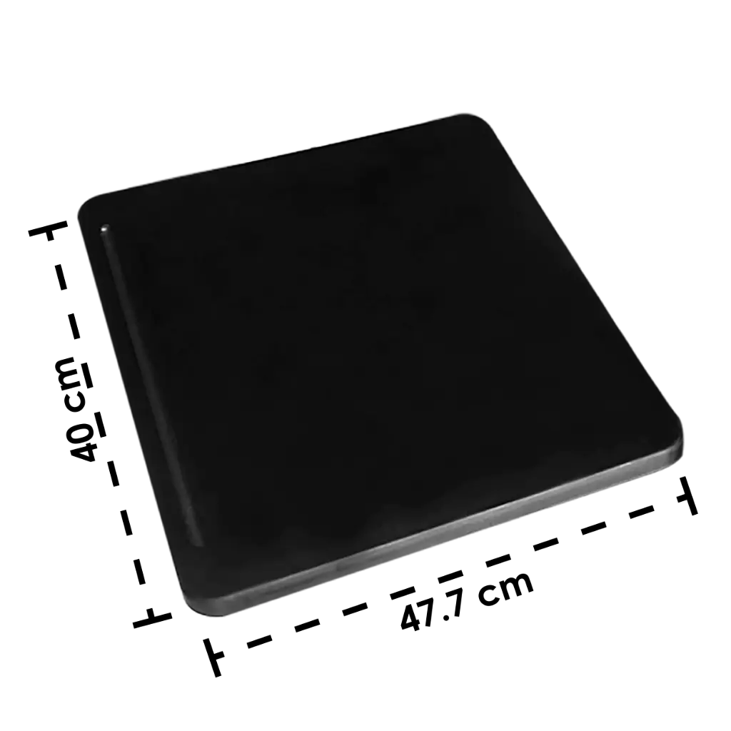 OSP-28 - PALETA POLIPROPILENO RECTANGULAR 40X47.7