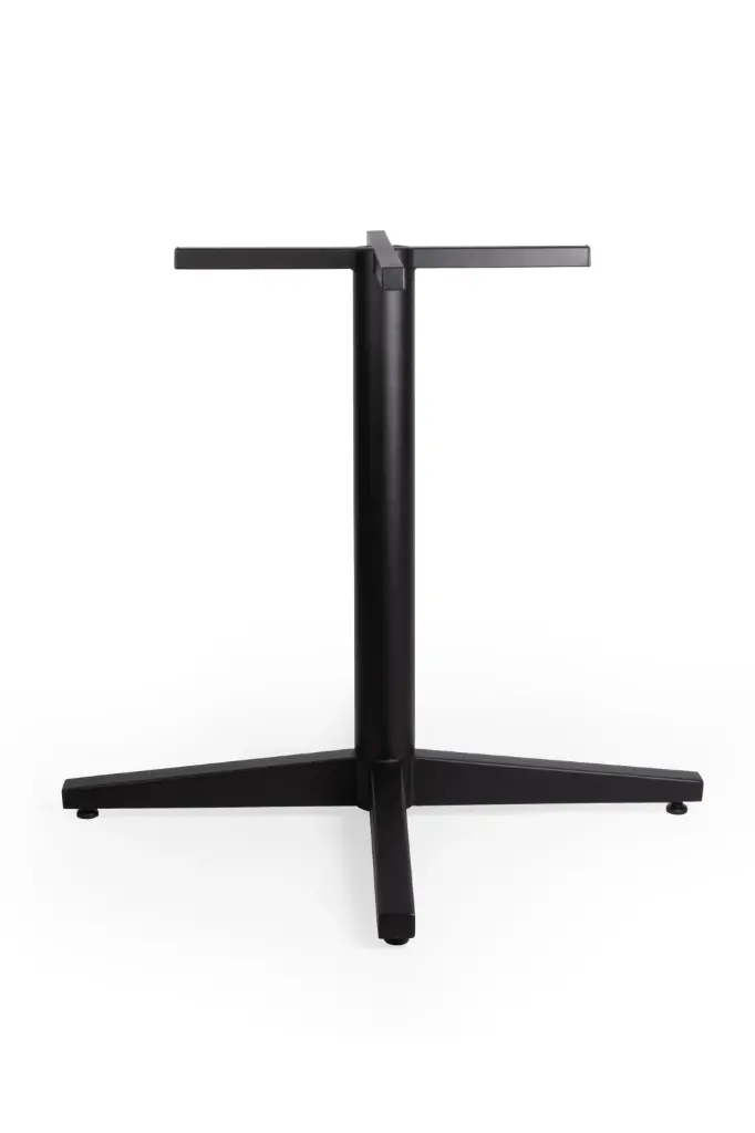 BAS-300-BL - BASE CRUZ ALUMINIO PULIDO.