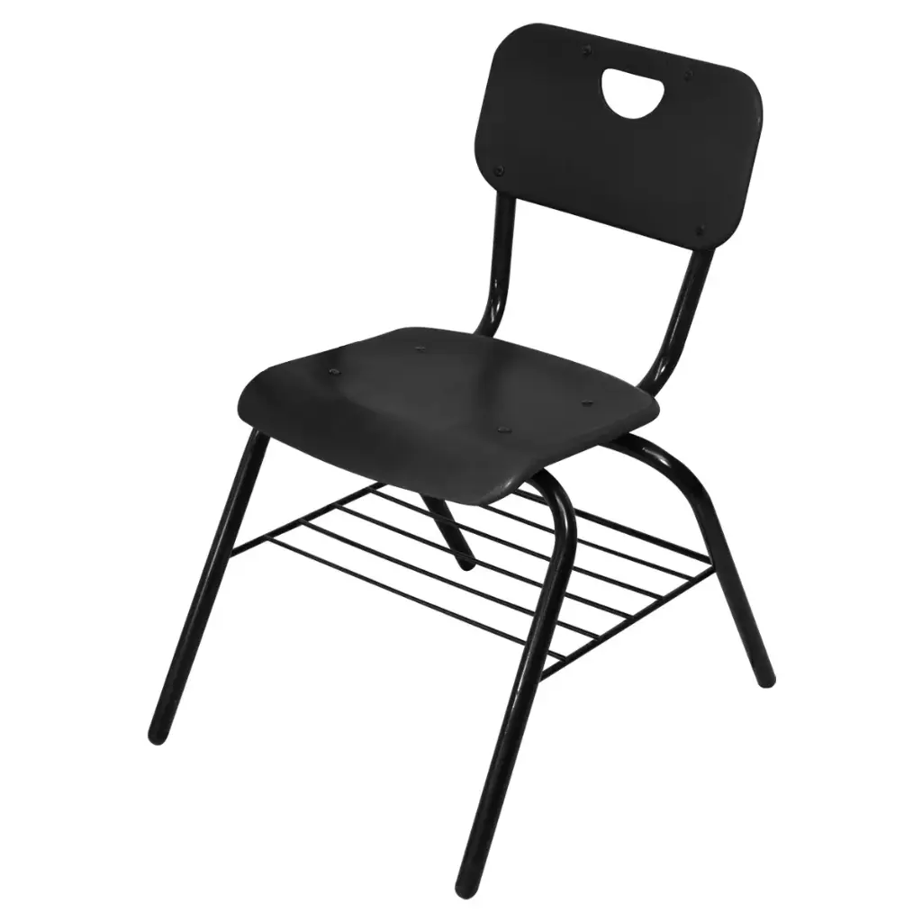 OSS-48 - SILLA BINARIA BAJA ASIENTO Y RESPALDO EN POLIPROPILENO ALTA