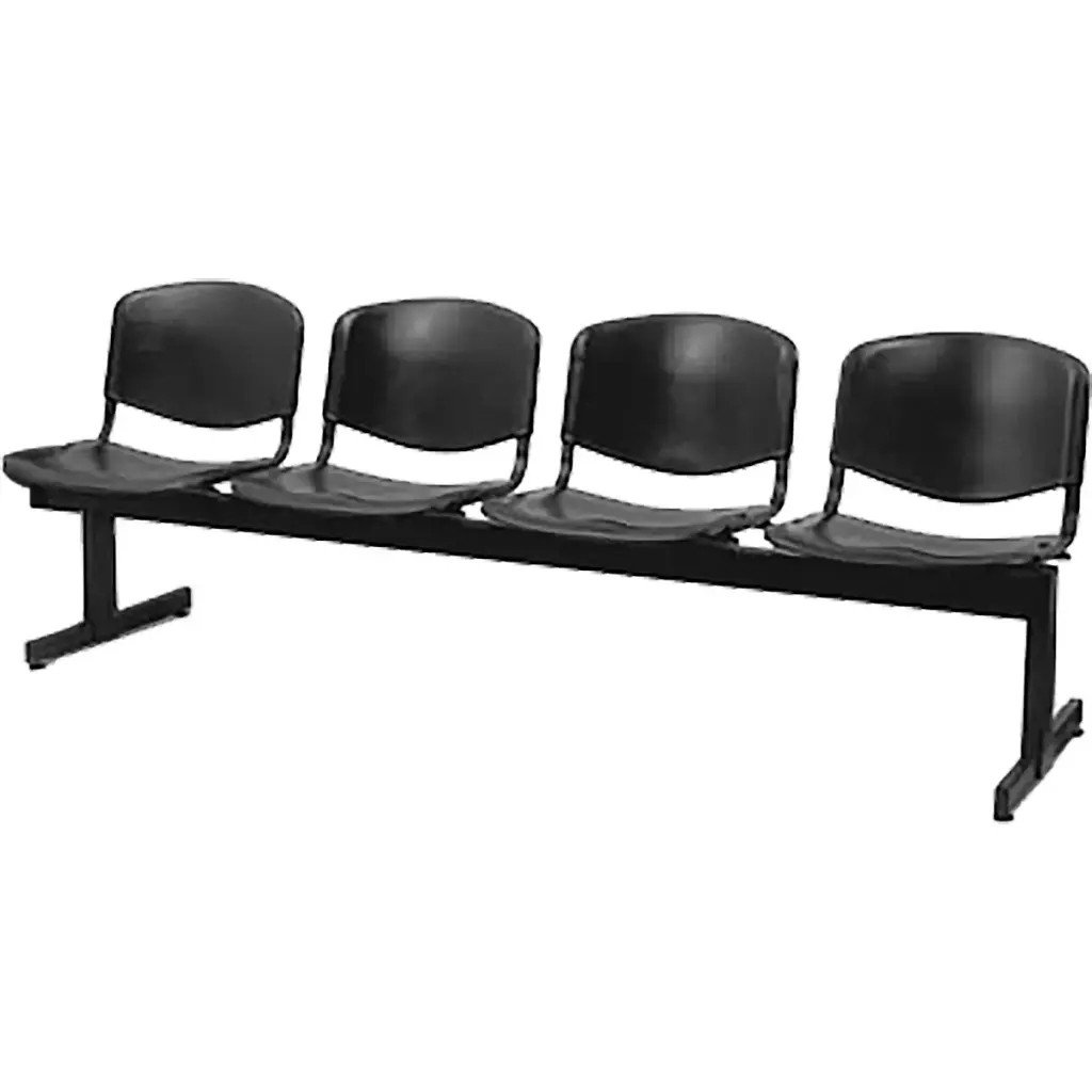 OSB-168 - BANCA ASIENTO Y RESPALDO DE 4 PLAZAS