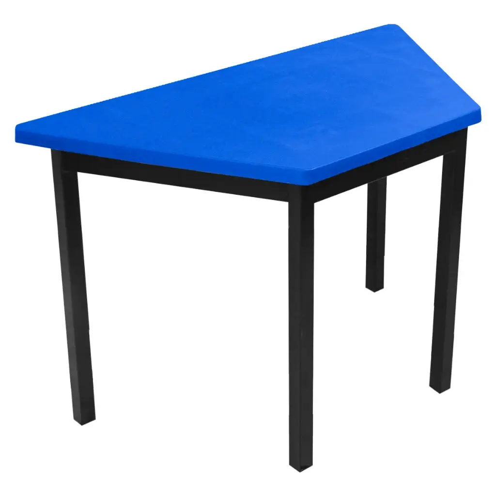 OSM-62 - MESA TRAPEZOIDAL ALTA 120X60X53X75 CUBIERTA DE POLIPROPILENO