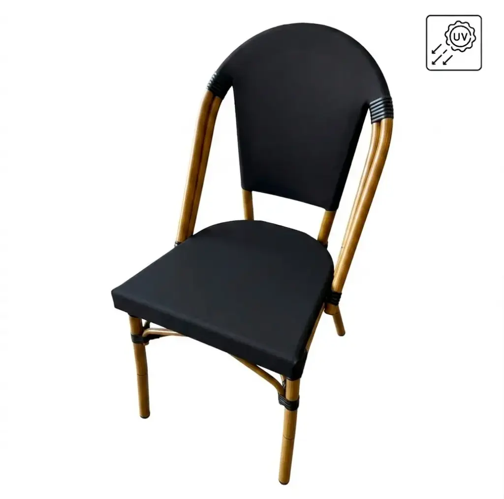 Silla EIFFEL Negro/Blanco