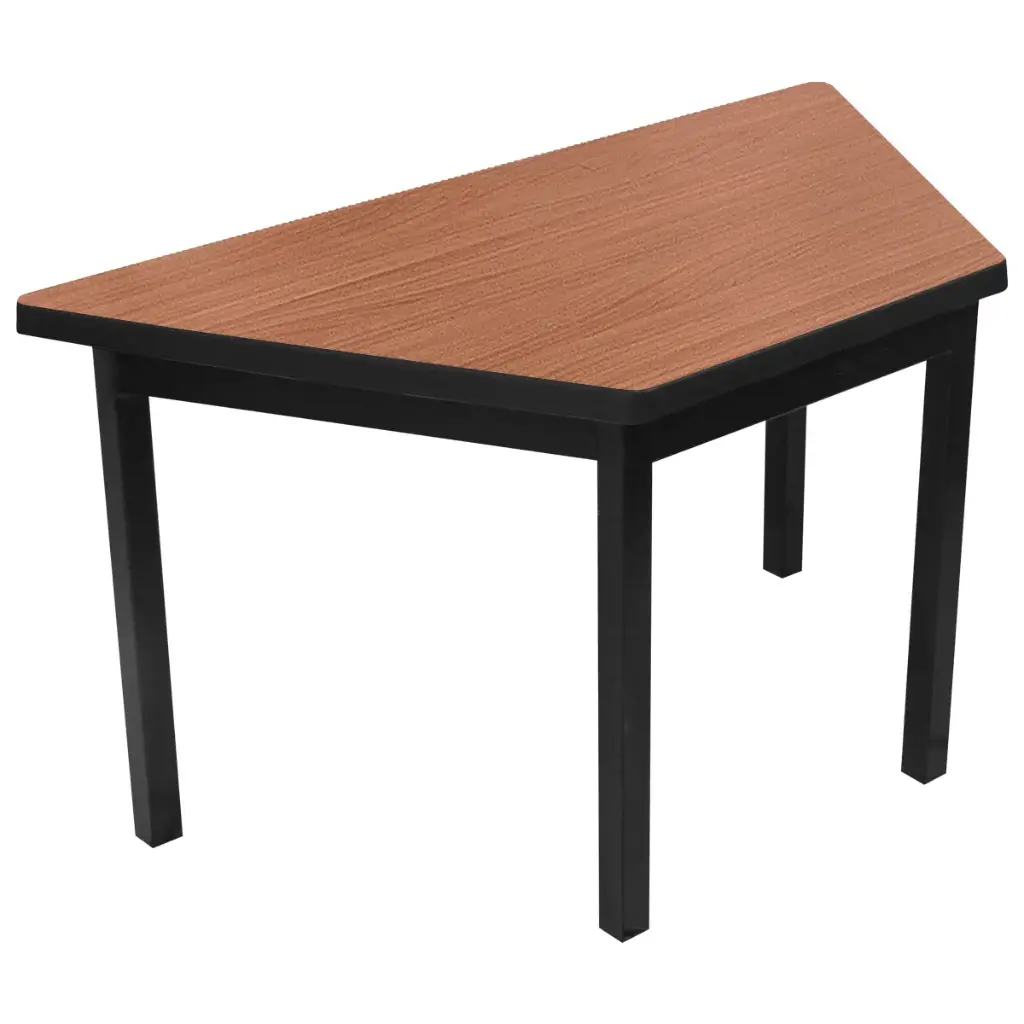 OSK-77 - MESA KINDER TRAPEZOIDAL MELAMINA 80X60X40X50