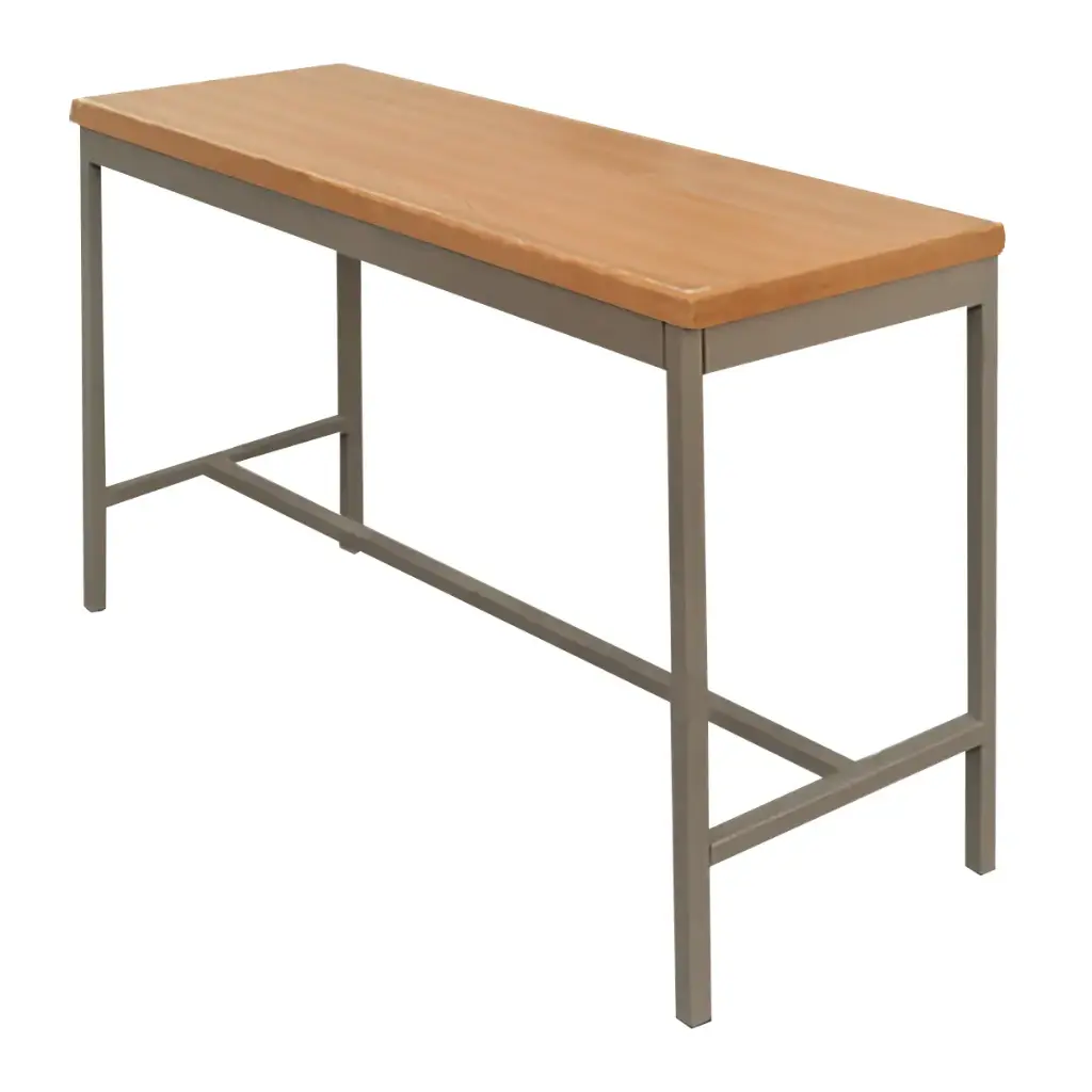 OSM-52 - MESA BINARIA ALTA 120X40X75 CUBIERTA DE MELAMINA