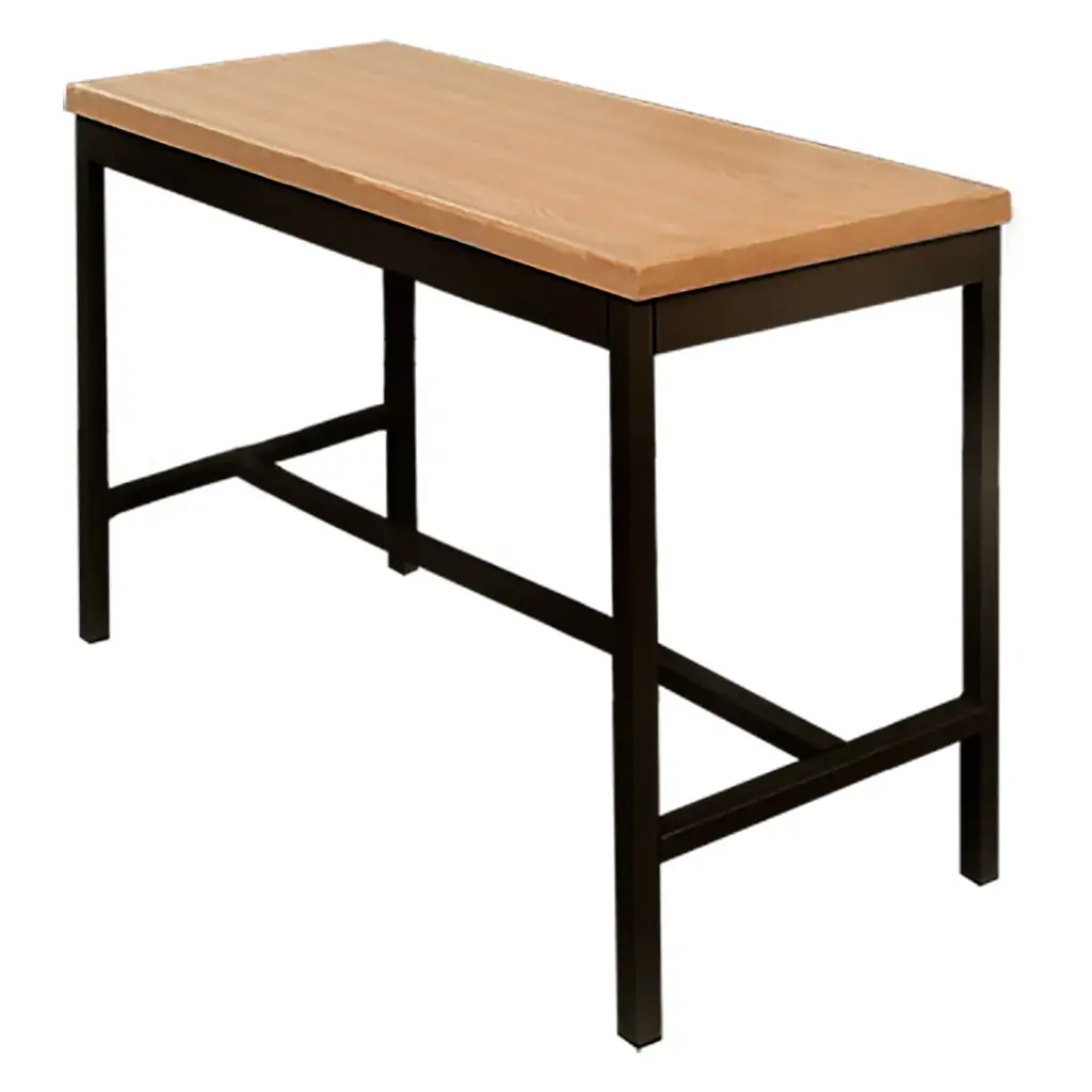 OSM-51 - MESA BINARIA BAJA 100X40X66 CUBIERTA DE MELAMINA