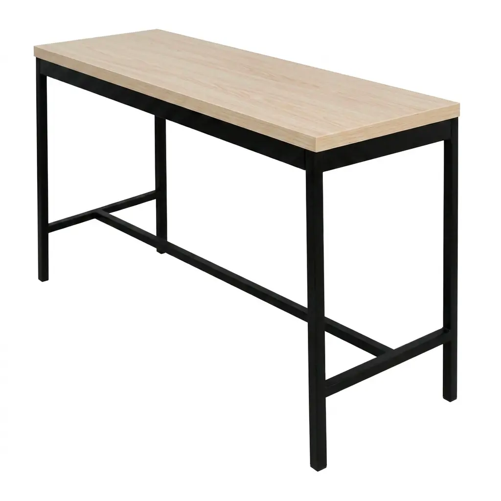 OSM-52 - MESA BINARIA ALTA 120X40X75 CUBIERTA DE MELAMINA