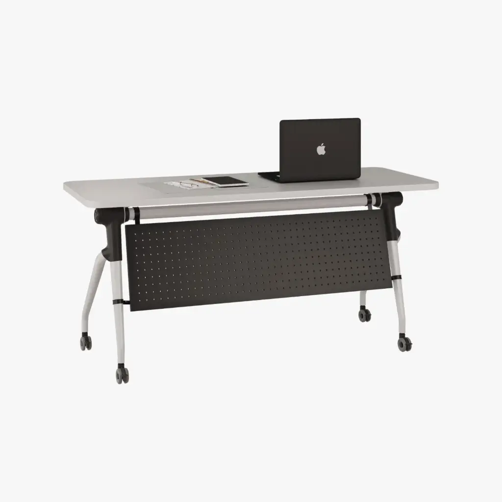 MESA ABATIBLE TECH A WHITE/GRAY