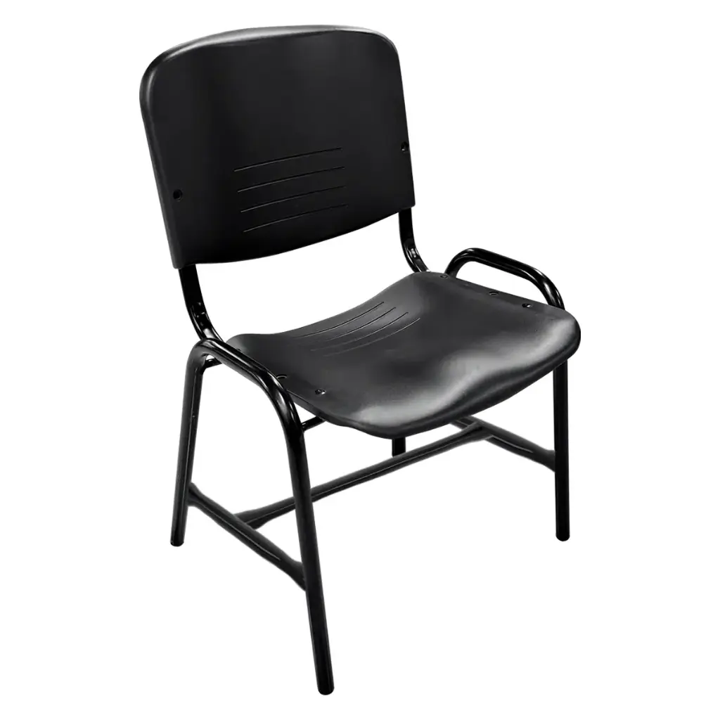 OSS-43 - SILLA BACHILLER SIN BRAZOS TUBO REDONDO CON REFUERZO EN H