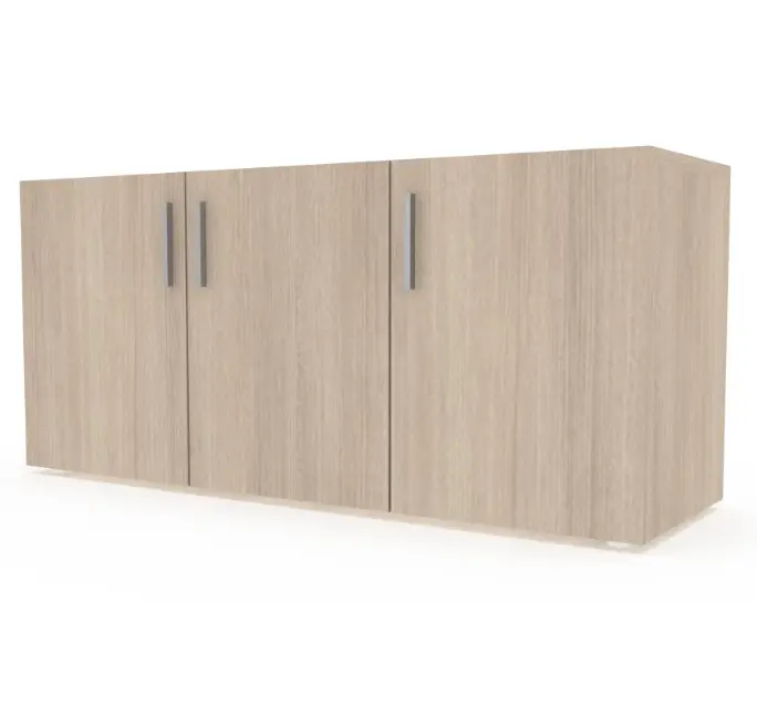 CREDENZA 3 PUERTAS EN MELAMINA CON JALADERAS