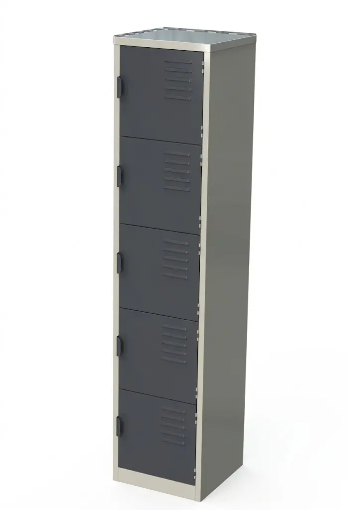 OSE-140J - LOCKER DE 5 PUERTAS 40X40X180 