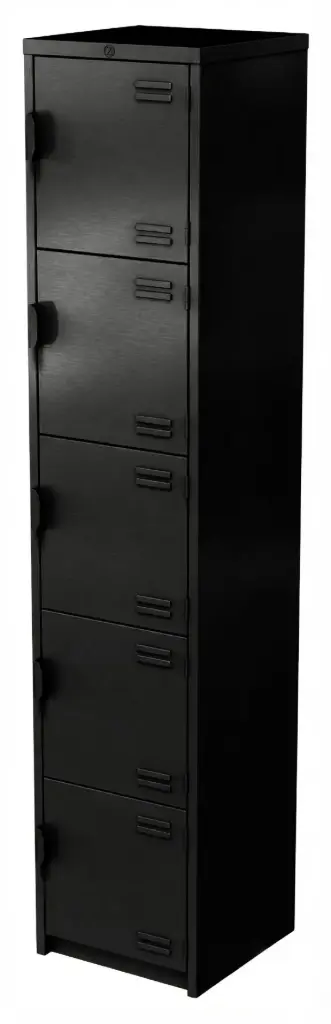 OSE-140JA - LOCKER DE 5 PUERTAS 40X40X180 