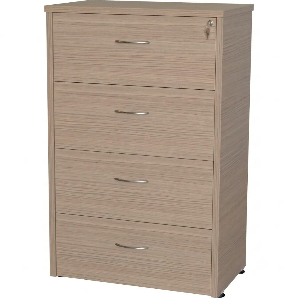 EST - 7026 - ARCHIVERO HORIZONTAL DE CUATRO GAVETAS T/O