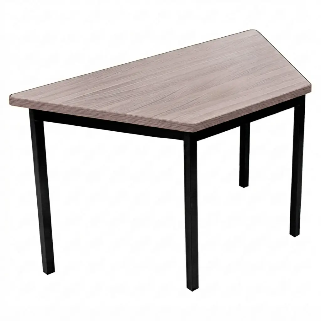 OSM-61 - MESA TRAPEZOIDAL GRANDE 120X60X60 CUBIERTA MELAMINA