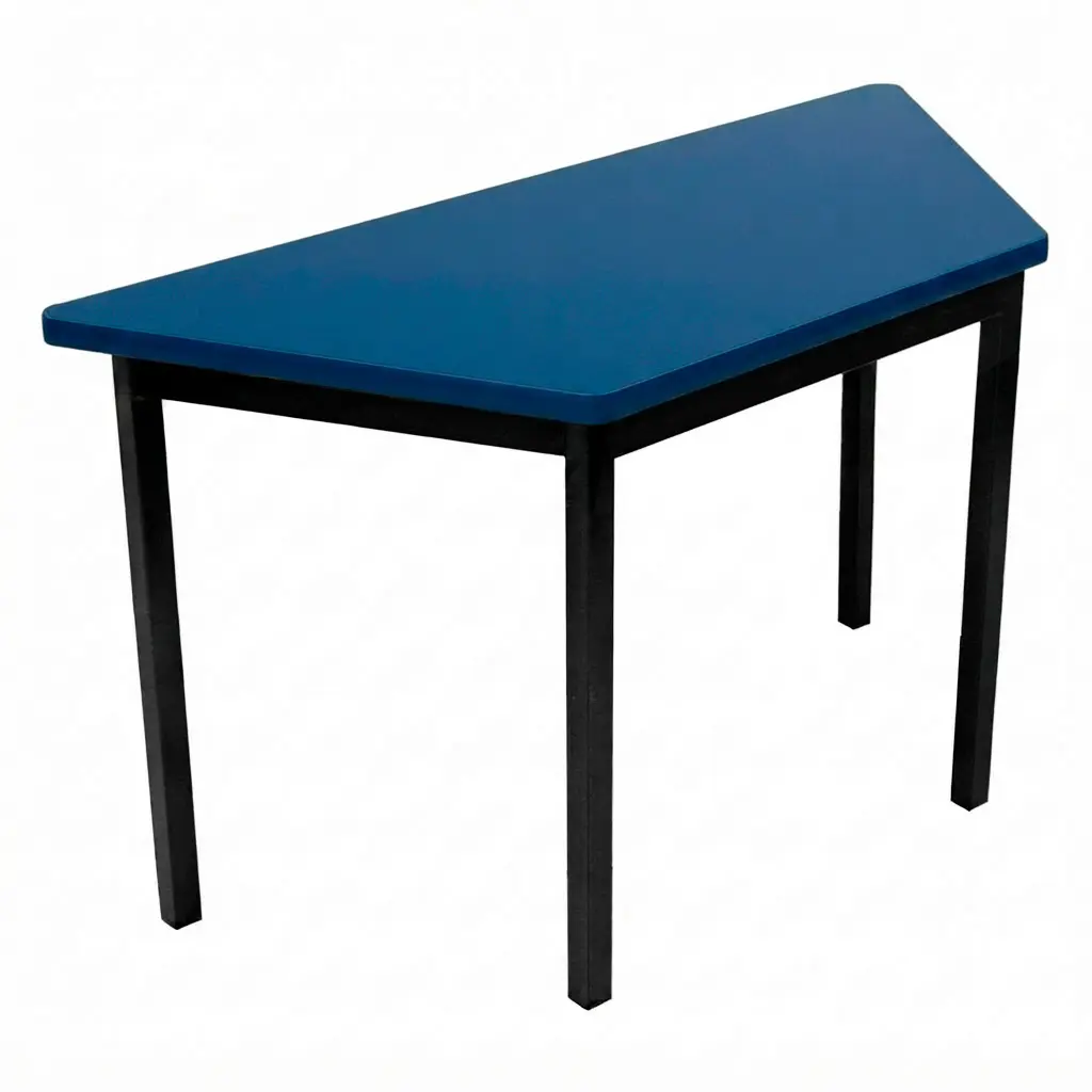 OSM-59 - MESA TRAPEZOIDAL 120X60X40 CUBIERTA MELAMINA