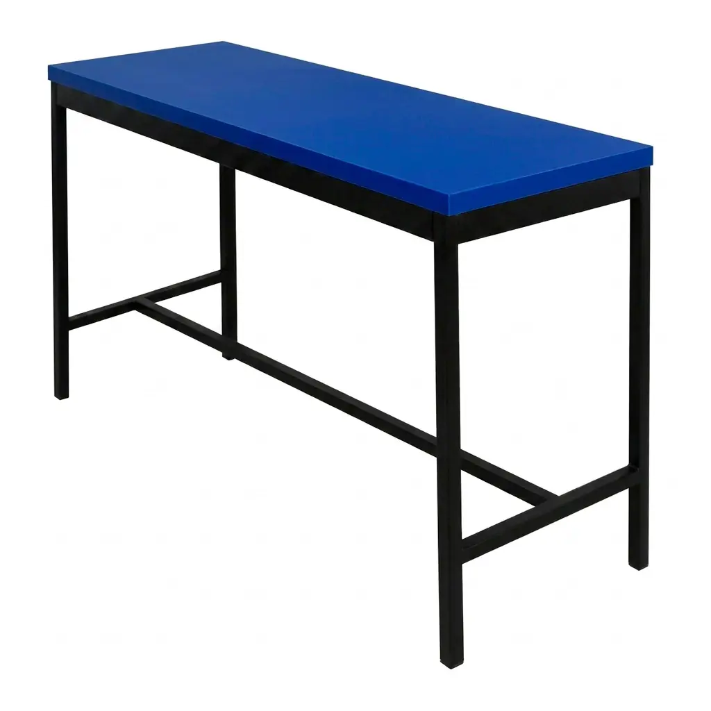 OSM-52 - MESA BINARIA ALTA 120X40X75 CUBIERTA DE MELAMINA