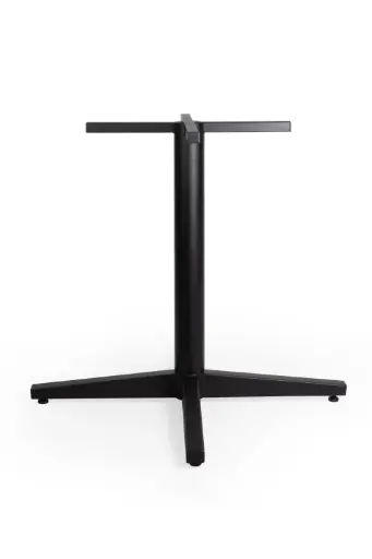 [BAS-300-BL] BASE CRUZ ALUMINIO PULIDO.