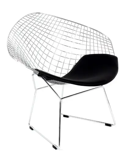 [BYR-SI-19] SILLA BERTOIA CROMADA