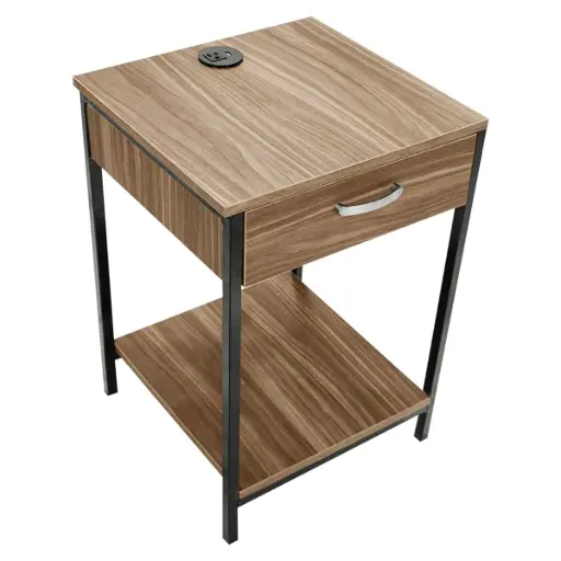 OSC-203 - MESA AUXILIAR CON CONTACTO Y USB