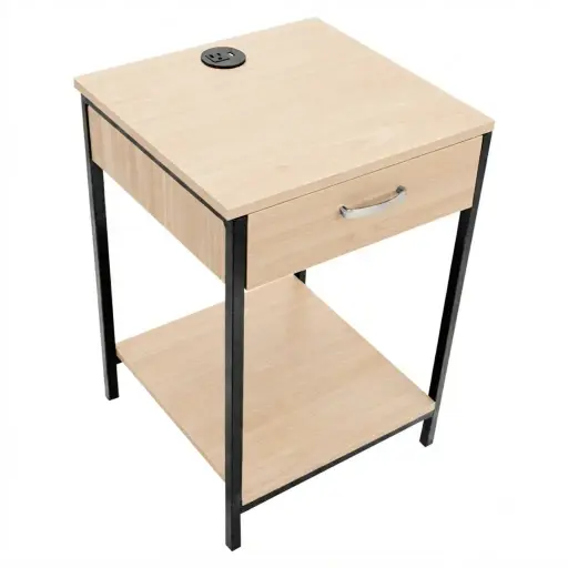 OSC-203 - MESA AUXILIAR CON CONTACTO Y USB