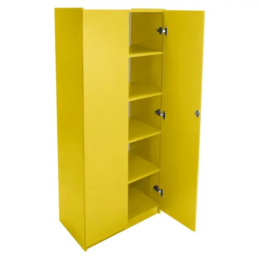 OSK-87 - GABINETE MULTIUSOS EN MELAMINA C/2 PUERTAS 70X40X120