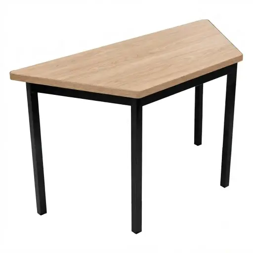 OSM-59 - MESA TRAPEZOIDAL 120X60X40 CUBIERTA MELAMINA