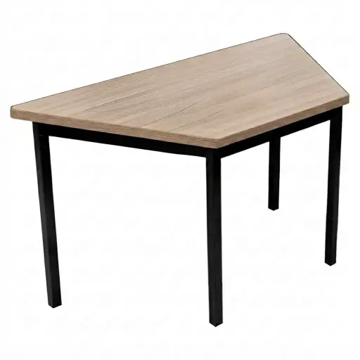 OSM-61 - MESA TRAPEZOIDAL GRANDE 120X60X60 CUBIERTA MELAMINA