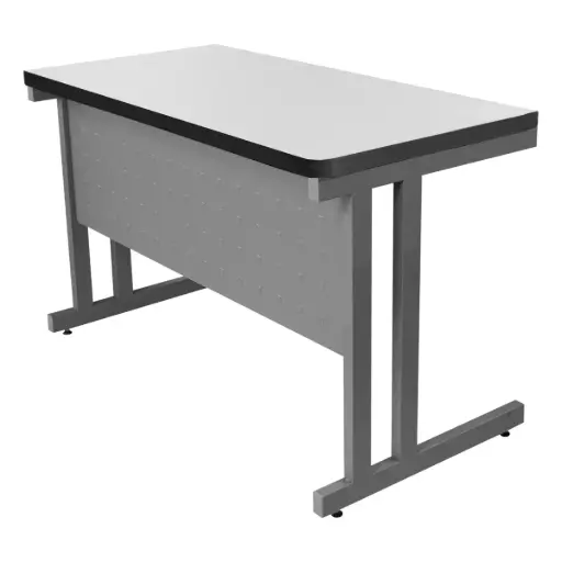 OSM-69 - MESA PHILADELPHIA 120X60 CON FALDON METALICO