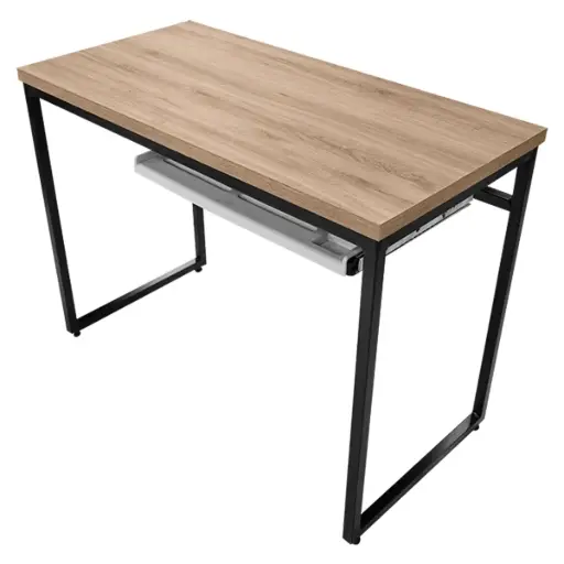 OSM-73 - MESA PARA MAESTRO CON CAJON LAPICERO, CUBIERTA EN MELAMINA 100X50