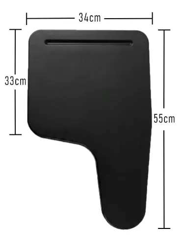 OSP-21 - PALETA POLIPROPILENO EN L CLÁSICA 55X34X33