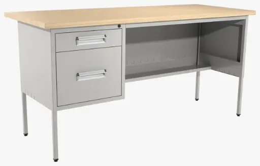 [OSE-145A] OSE-145A - ESCRITORIO METÁLICO CUBIERTA MELAMINA 120X60