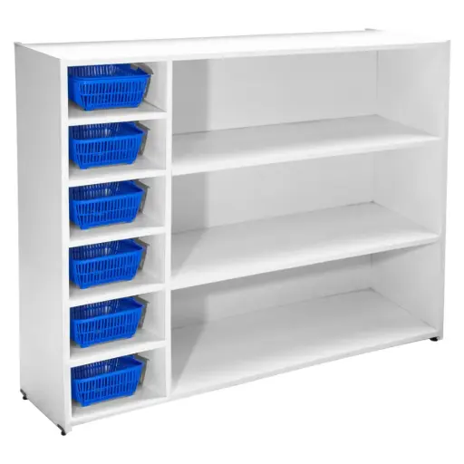 [OSK-113(cme)-(Blanco)---] OSK-113 - JUGUETERO ORGANIZADOR 120x40x100