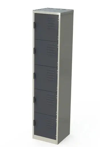OSE-140J - LOCKER DE 5 PUERTAS 40X40X180 