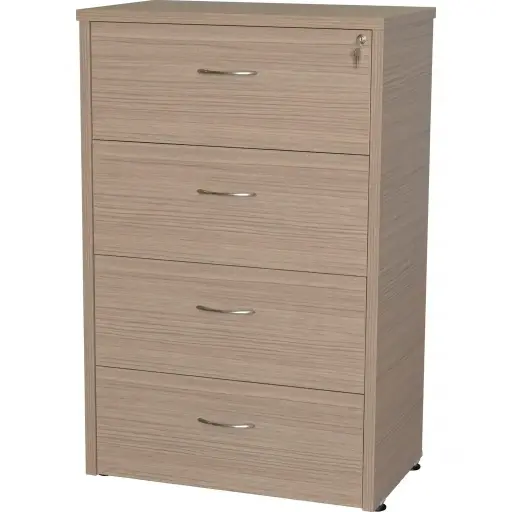 EST - 7026 - ARCHIVERO HORIZONTAL DE CUATRO GAVETAS T/O
