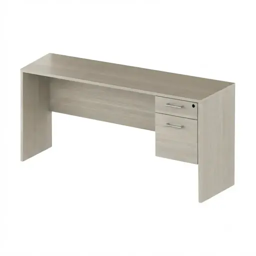 EST - 7013 - CREDENZA EJECUTIVA CON CAJONERA DE ARCHIVO T/O Y LAPICERO