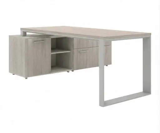 TECH-21 ESCRITORIO SQ SEMI EJECUTIVO CON LATERAL