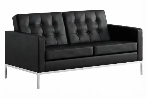 [SILLON BRAUN (2 PLAZAS)(Negro)] QUA-SILLON BRAUN (2 PLAZAS)
