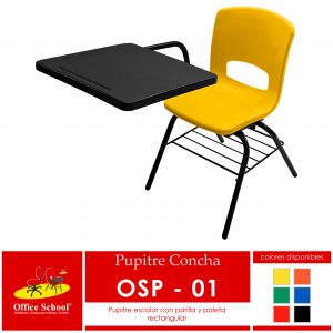 PUPITRE CONCHA CON PARRILLA
