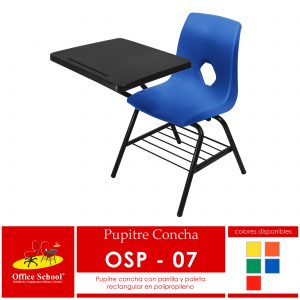 PUPITRE CONCHA CON PARRILLA